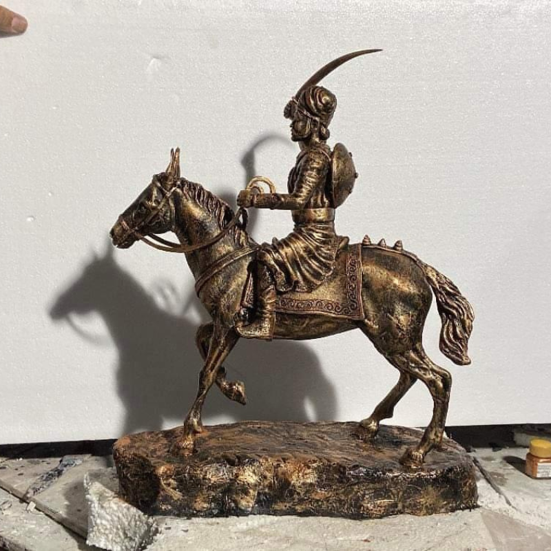 Shivaji Maharaj Bronze Equestrian Statue